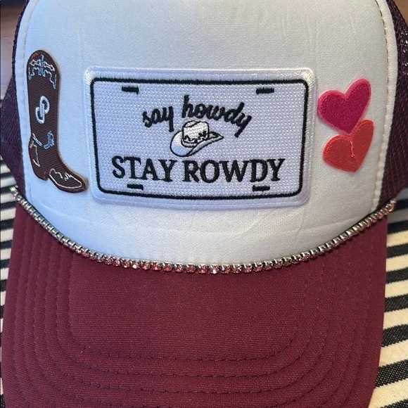 PoshFest Exclusive 2024 Stay Rowdy Trucker Hat - Picture 5 of 7